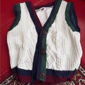 SO brand Knit Button-Up Vest